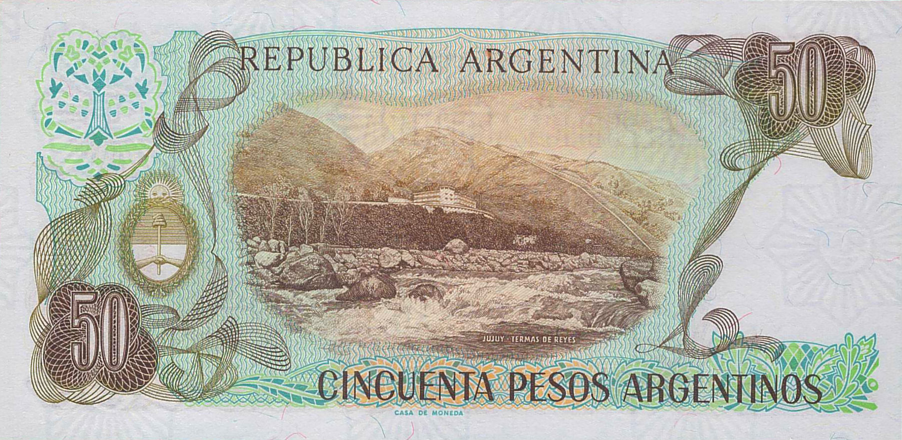 Argentina 50 1983 UNC P-314/a1